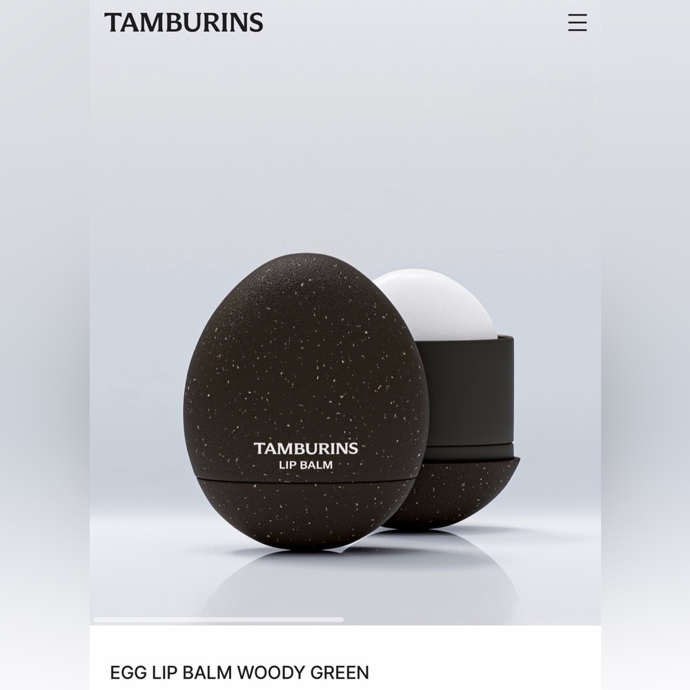 EGG LIP BALM WOODY GREEN